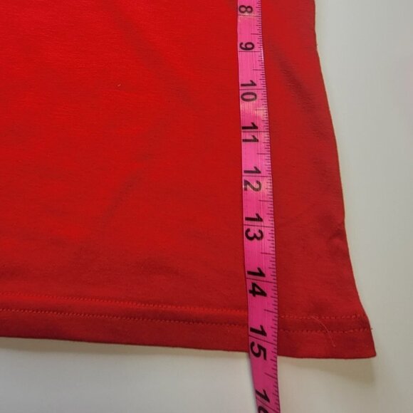 RED Spaghetti Strap Camisole Red Tank Top - New Without Tags- One Size - Picture 8 of 10